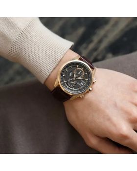 Citizen Eco-Drive Radio Controlled Chronograph AT8263-10H - 