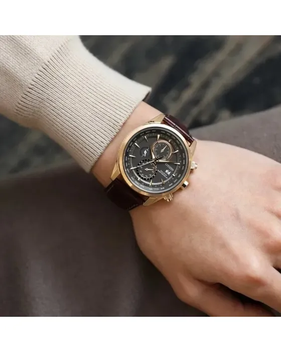 Citizen Eco-Drive Radio Controlled Chronograph AT8263-10H - 