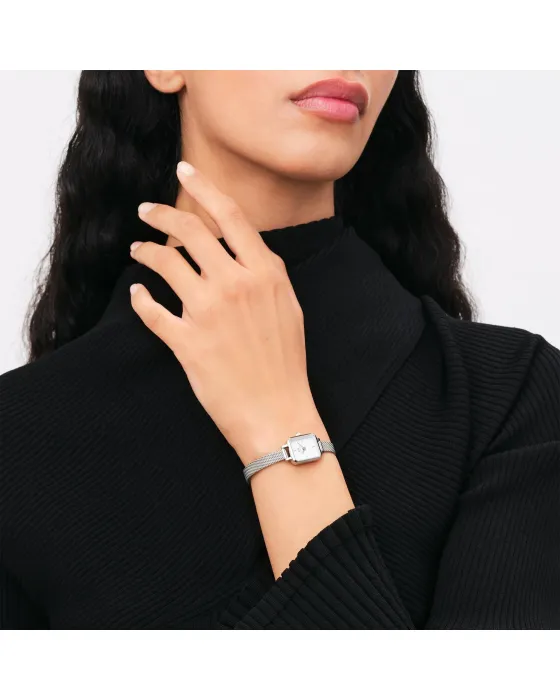 Daniel Wellington Quadro Mini Sterling DW00100726, όψη 4