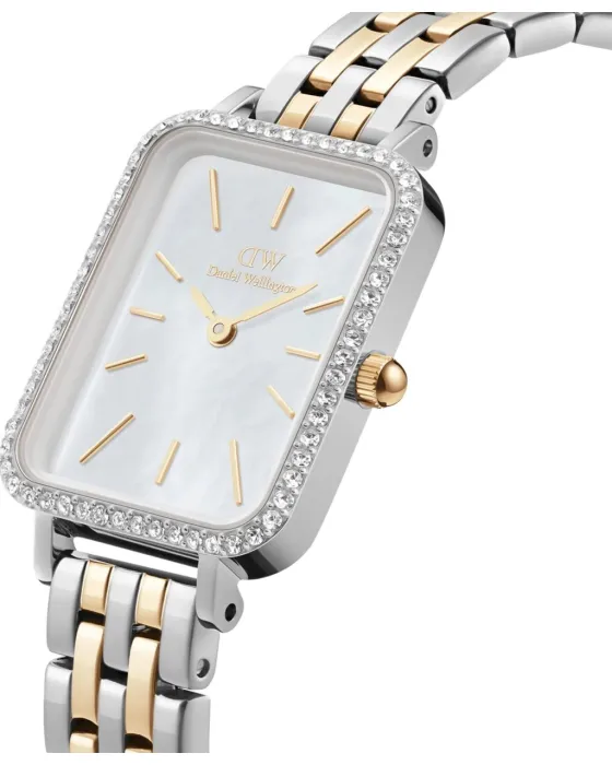 Daniel Wellington Quadro Lumine Bezel Two-Tone DW00100671 - 