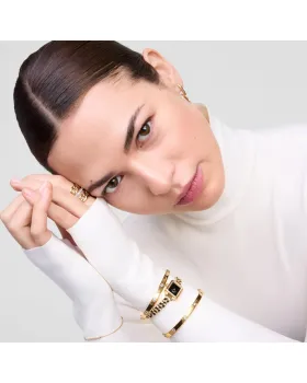 Daniel Wellington Quadro Mini Arch 3-link Onyx Sunray DW00100851 - 