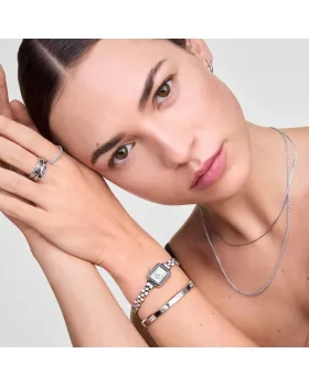 Daniel Wellington Quadro Mini Arch 3-link White Sunray DW00100844 - 