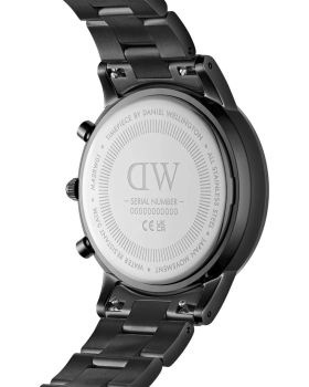 Daniel Wellington Iconic Link Onyx Chronograph DW00100642 - 