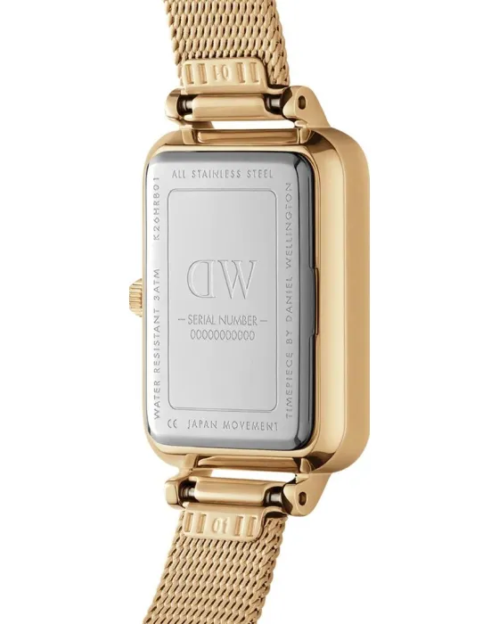 Daniel Wellington Quadro Lumine Bezel Evergold DW00100668, όψη 3