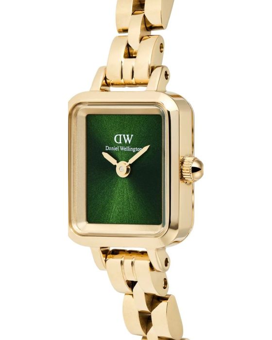 Daniel Wellington Quadro Mini Arch 3-link Emerald Sunray DW00100852 - 