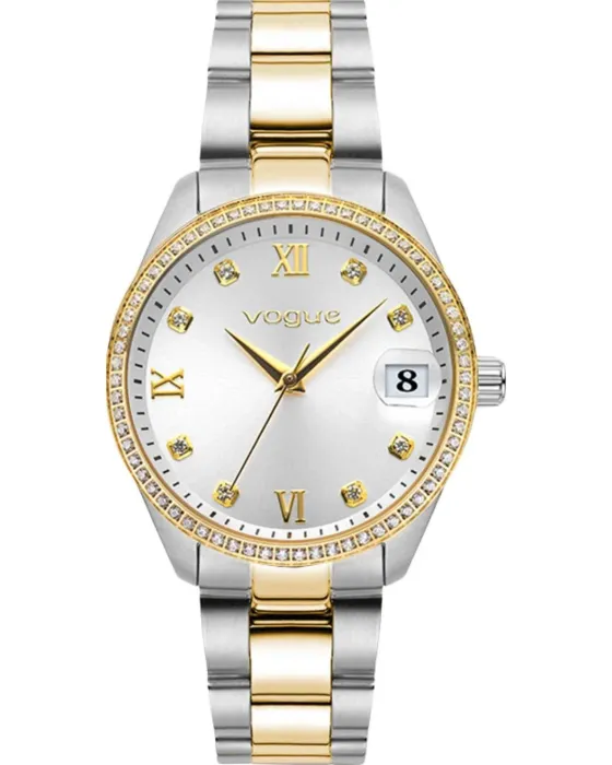 Γυναικείο ρολόι Vogue Reina Medium 2020614266, Ασημί καντράν, Μπρασελέ από Ανοξείδωτο ατσάλι