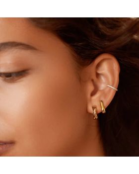 Σκουλαρίκια Ania Haie E061-16G - 