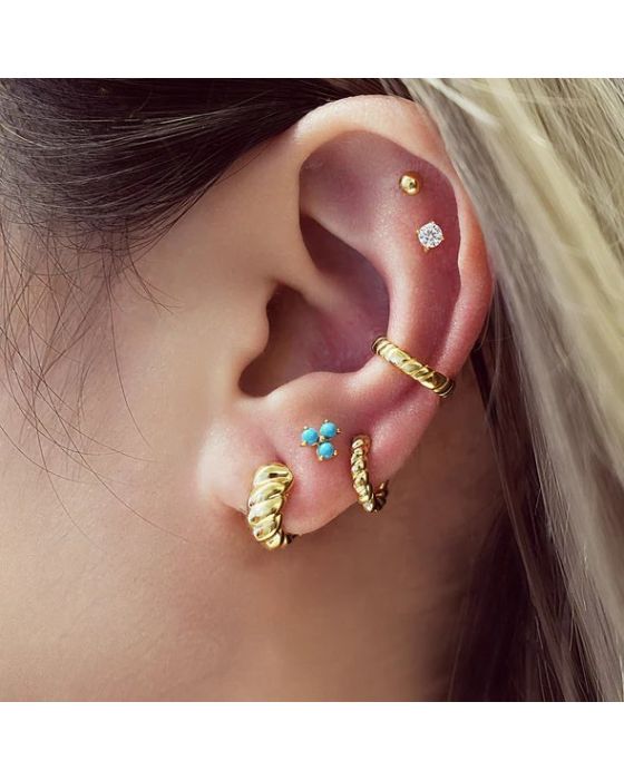 Σκουλαρίκια Ania Haie E063-06G - 