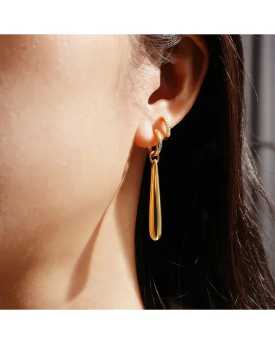 Σκουλαρίκια Ania Haie E067-11G - 