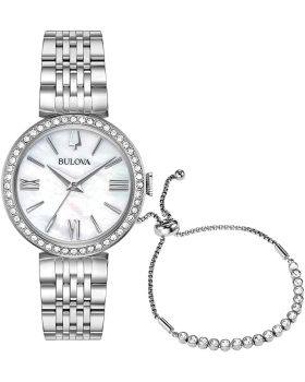 Bulova Crystal Ladies Gift Set 96X153