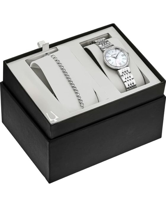 Bulova Crystal Ladies Gift Set 96X153 - 