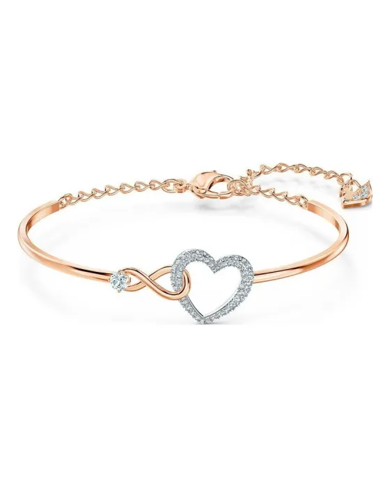 Bracelets Βραχιόλι Swarovski Hyperbola 5518869, Crystal, Rose gold