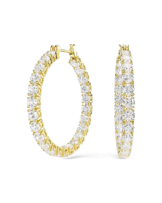 Σκουλαρίκια Swarovski Matrix 5750620, Επιμεταλλωμένο / Ζιργκόν, Ασημί / Χρυσό