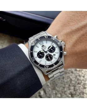 Orient Mako Solar Chronograph RA-TX0203S10B - 