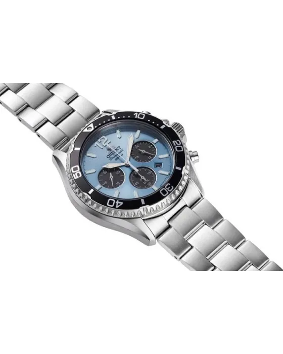 Orient Mako Solar Chronograph RA-TX0206L10B, όψη 2