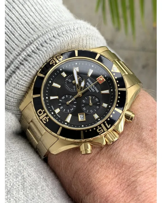 Swiss Alpine Military by Grovana Nautilus Chronograph SAM7040.9117, όψη 2