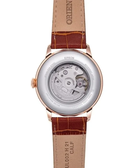 Orient Bambino Automatic Sun & Moon RA-AK0801S30B, όψη 2