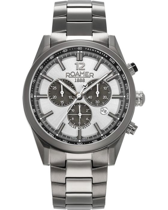Roamer Helios Power Solar Titanium Chronograph 973981-44-15-20