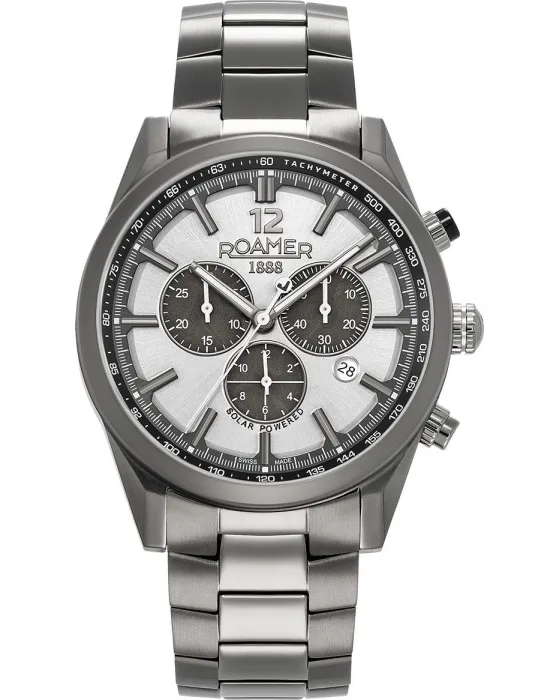 Roamer Helios Power Solar Titanium Chronograph 973981-44-15-20