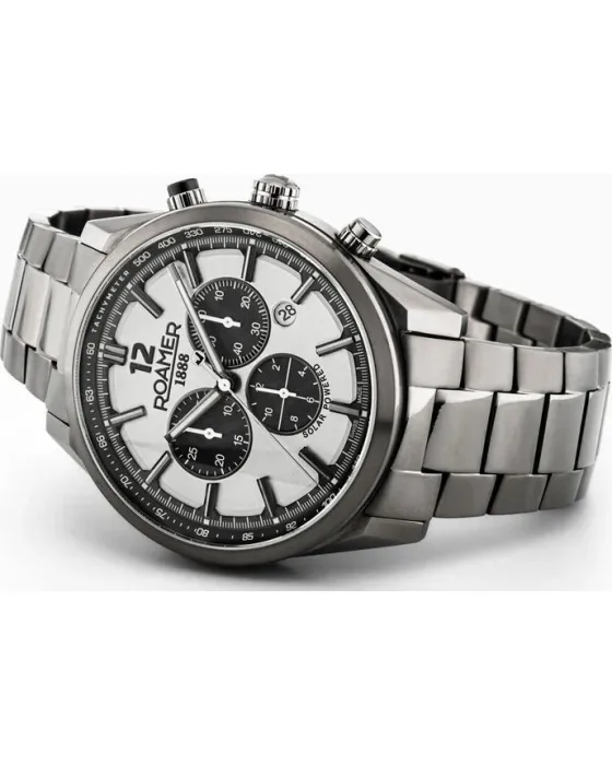 Roamer Helios Power Solar Titanium Chronograph 973981-44-15-20 - 