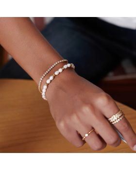 Βραχιόλι Ania Haie Row Bezel B058-06G - 