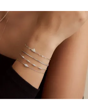 Βραχιόλι Ania Haie Pavé Sparkle B061-01H - 