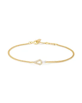 Βραχιόλι Ania Haie Geometric Cubic Zirconia B059-02G