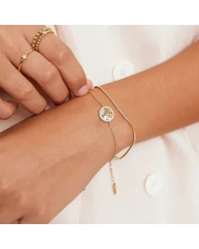 Ania Haie Shiny Sun Stars Bracelet B059-04G, view 2