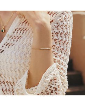 Βραχιόλι Ania Haie Pavé Bar B062-02G - 