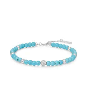 Βραχιόλι Ania Haie Lab Created Turquoise B063-04H