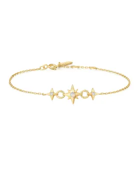 Βραχιόλι Ania Haie Linked Star B063-05G