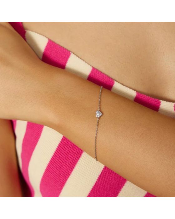 Βραχιόλι Ania Haie Sweetheart Pavé B064-01H - 