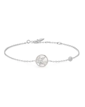 Βραχιόλι Ania Haie Silver Star Mother-of-Pearl B065-02H