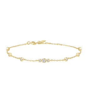 Βραχιόλι Ania Haie Sparkling Bezel Cubic Zirconia Station B065-03G