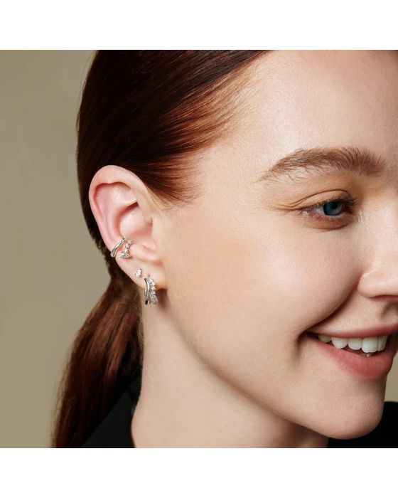Σκουλαρίκια Ania Haie Sparkle Double Huggies E056-05H - 