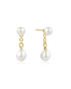 Σκουλαρίκια Ania Haie Freshwater Pearl Stud Ear Jackets E058-06G