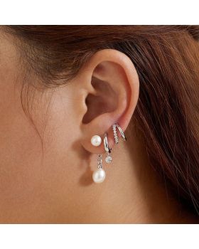 Σκουλαρίκια Ania Haie Freshwater Pearl Stud Ear Jackets E058-06H - 