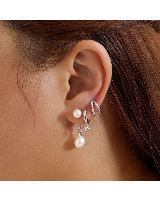 Σκουλαρίκια Ania Haie Freshwater Pearl Stud Ear Jackets E058-06H - 