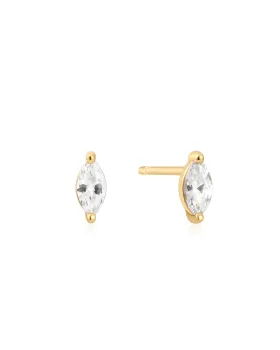 Σκουλαρίκια Ania Haie Marquise Solitaire Studs E059-02G