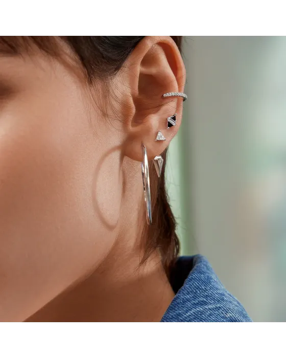 Σκουλαρίκια Ania Haie Triangle Cubic Zirconia Studs E059-07H - 
