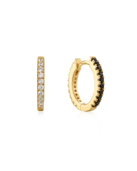 Σκουλαρίκια Ania Haie Cubic Ziconia Huggies E060-01G