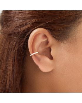 Σκουλαρίκια Ania Haie Classic Pavé Huggies E060-02H - 