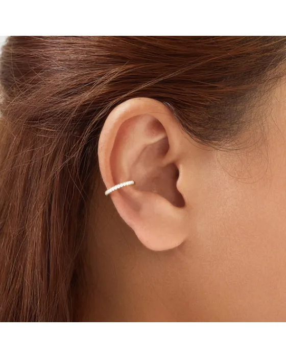 Σκουλαρίκια Ania Haie Classic Pavé Huggies E060-02H - 