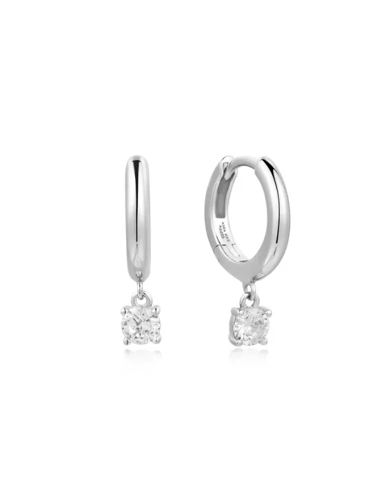 Σκουλαρίκια Ania Haie Drop Solitaire Huggies E061-08H