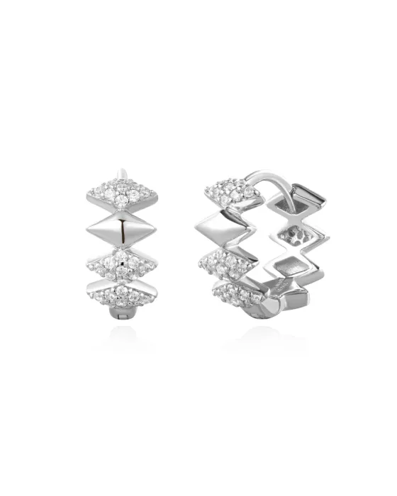 Σκουλαρίκια Ania Haie Multi Sparkle Huggies E061-09H