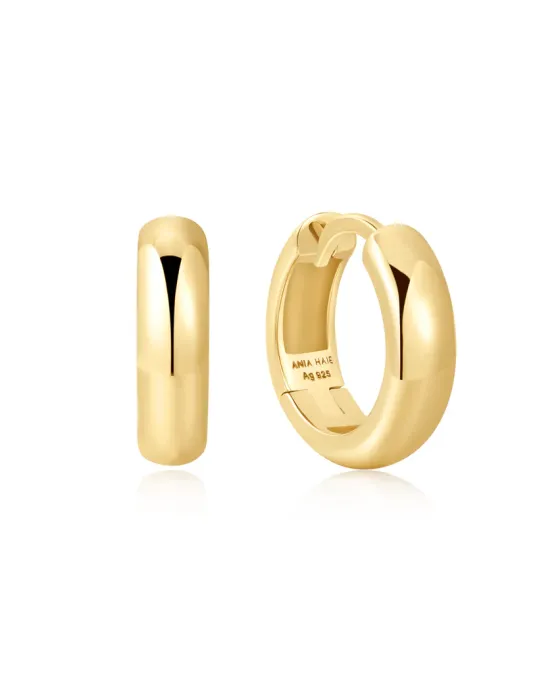 Σκουλαρίκια Ania Haie Dome Band Huggies E061-10G