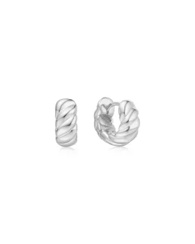 Σκουλαρίκια Ania Haie Bold Texture Small Huggie Hoop Earrings E063-06H