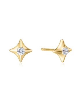 Σκουλαρίκια Ania Haie Sparkling Star Stud Earrings E064-02G