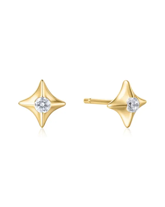 Σκουλαρίκια Ania Haie Sparkling Star Stud Earrings E064-02G