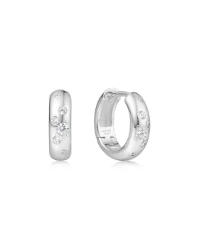 Σκουλαρίκια Ania Haie Small Chubby Sparkling Huggie Hoop Earrings E065-04H